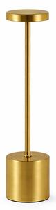Lampa de masa fără fir din metal Gold