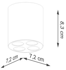 Spot LED Sollux SL.1210 ZOE LED/9W/230V negru