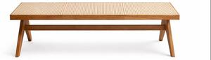 Bancheta Premium Ratan 128x45x45cm