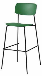 Scaun bar Slim Green