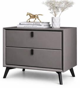 Noptieră premium din MDF Paris Darkgrey