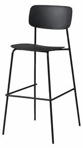 Scaun bar Slim Black