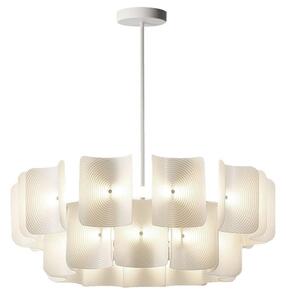 Lustra Japandi White 80x80x35 cm