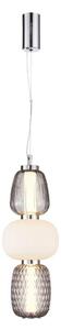 Lustră LED pe cablu CARO LED/28W/230V crom