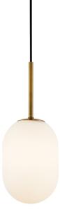 Lustră pe cablu ALIAS 1xG9/8W/230V d. 12 cm auriu