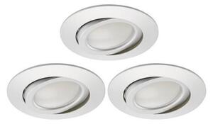 SET 3x corp de iluminat LED dimabil pentru baie Briloner 8309-039 LED/5W/230V IP23