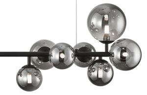 Lustră pe cablu MILA 10xG9/9W/230V negru/gri