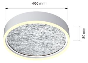 Plafonieră LED dimabilă Wofi 9002-103M BORDEAUX LED/37W/230V argintiu