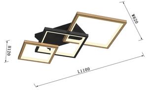 Wofi 9022-306M MATERA LED plafonieră dimabilă 37W 230V