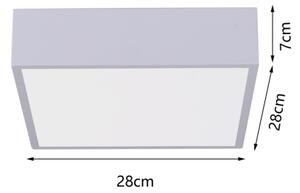 Plafonieră LED dimabilă Immax NEO 07238L CANTO 22W/230V alb Tuya + telecomandă