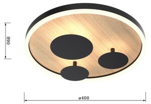 Wofi 9013-306S - Plafonieră LED REIMS dimabilă LED/26W/230V