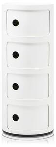 Componibili 4 Masă Laterală White - Kartell