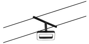 Paulmann 94485 - Set complet 5 x LED (4,8 W), sistem pe cablu FRAME, 230 V, negru