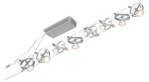 Paulmann 94490 - Set 8x GU5,3/7,5W spot CARDAN 230V crom mat