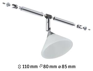 Paulmann 94138 - Spot COLMAR pentru sistem cu cablu 12V, 1xGU4/10W, crom