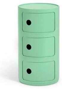 Componibili Bio 3 Masă Laterală Green - Kartell