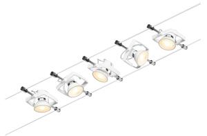 Paulmann 94432 - Set 5xGU5,3/10W, sistem complet cu cablu MAC, 230V, alb
