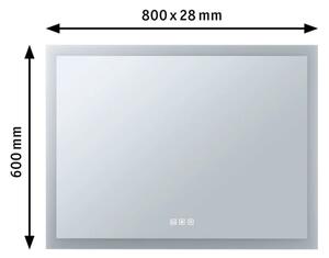 Paulmann 93013 - Oglindă baie LED 22W IP44 cu iluminare și dimmer 230V