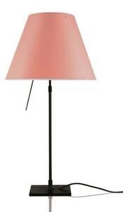 Costanza Veioză cu Dimmer Black/Edgy Pink - Luceplan