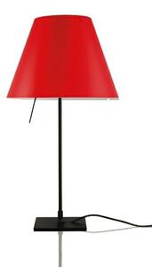 Costanzina Veioză Black/Primary Red - Luceplan
