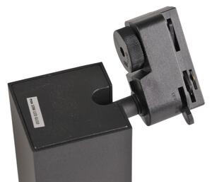 Spot pentru sistem de șină SQUARE 1xGU10/10W/230V negru