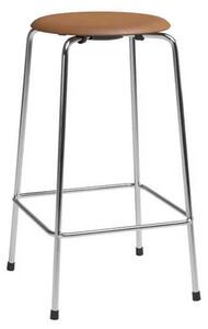 High Dot™ Counter Stool 4-legs Wild leather Walnut - Fritz Hansen