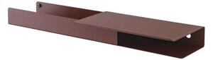 Folded Shelves Platform 62x5,4 Deep Red - Muuto