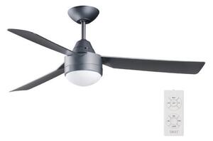 Ventilator BAYSIDE 531017 MEGARA 2xE14/15W/230V antracit + telecomandă