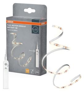 Osram - Bandă LED cu senzor de mișcare FLEX 1 m LED/2W/4xAA