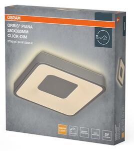 Osram - Plafonieră LED dimerizabilă ORBIS PIANA LED/24W/230V 38x38 cm argintiu