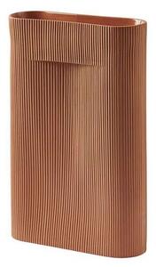 Ridge Vase H48,5 Terracotta - Muuto