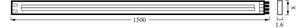 Osram - Bandă LED FLEX COB 1,5 m LED/7,5W/230V