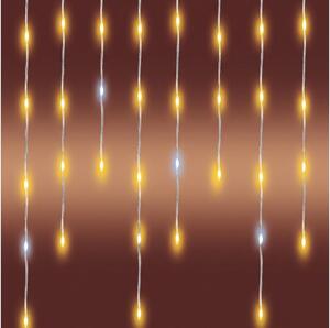 Ghirlandă LED de Crăciun pentru exterior 1200xLED/230V 25x0,56 m IP44 alb cald/alb rece