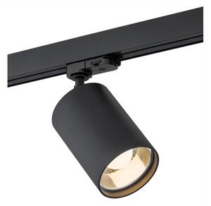 Spot pentru sistem de șină Argon 4306 BERGEN 1xE27/15W/230V negru