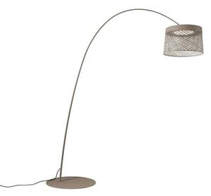 Twiggy Grid Lampadar de Exterior Greige - Foscarini