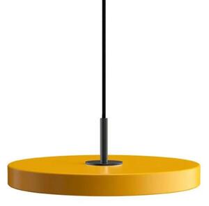 Asteria Lustră Pendul Mini Saffron Yellow/Black Top - UMAGE
