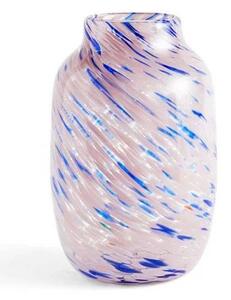 Splash Vase Round Large Light Pink/Blue - Hay