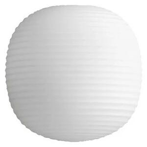 Lantern Floor/Globe Abajur Medium Ø30 White Opal - New Works