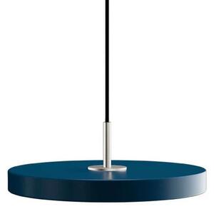 Asteria Lustră Pendul Mini Petrol Blue/Steel Top - UMAGE