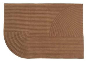Relevo Covor 170x240 Burnt Portocaliu - Muuto