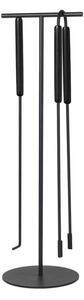 Ashi Set de instrumente pentru șemineu 3 pcs. Black - Blomus
