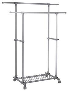 Cuier stender, Songmics, Gri, 87-150x52x166