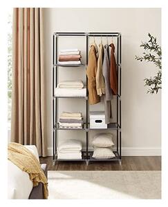 Dulap pliabil, Songmics, Gri, RYG84G, 88 x 45 x 168 cm