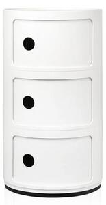 Componibili 3 Masă Laterală White - Kartell