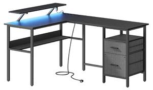 Birou Vasagle Negru 150x120x89 cm