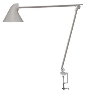 NJP Veioză cu Clamp 2700K Light Grey - Louis Poulsen