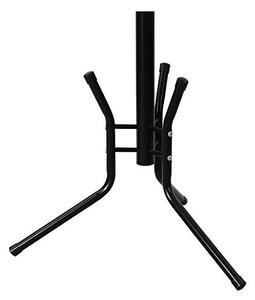 Cuier tip pom Model Wise, Negru, 49x49x176 cm