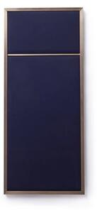 Nouveau Pin Small Brass/Navy Blue - Please Wait to be Seated
