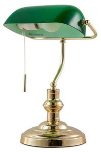 Milenka Veioză Polished Brass/Green - Lindby