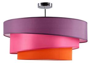 Melia Plafonieră Violet/Pink/Orange/Chrome - Lindby